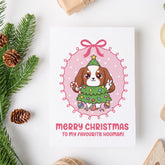 Dog Christmas Card – Cute Holiday Greeting for Pet Lovers